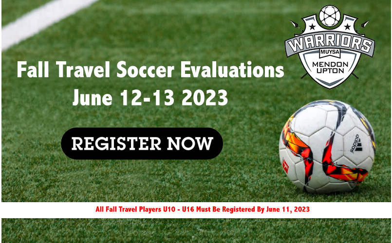 Fall Travel Evals June 12 - 13  U10 & U12